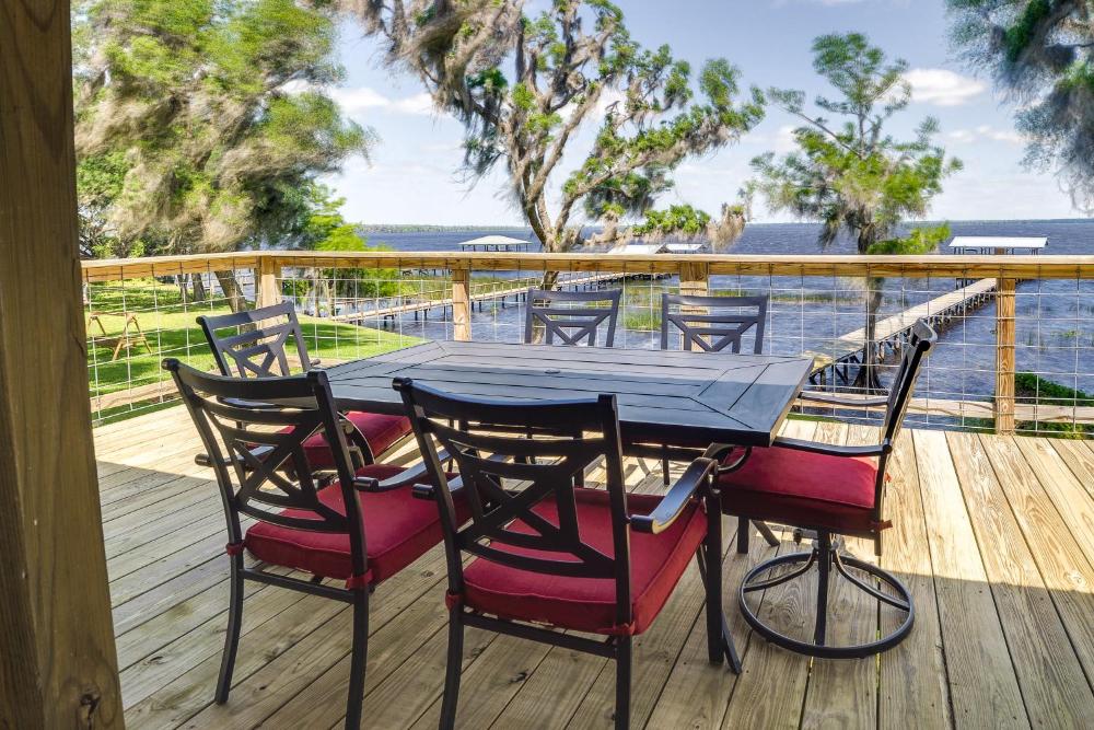 Renovated Crescent Lake Escape with Waterfront Deck!